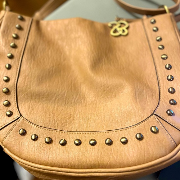 Jessica Simpson Handbags - Jessica Simpson Brown Studded bag